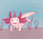 Smiling Axolotl