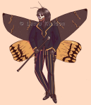 Scary Moth Man